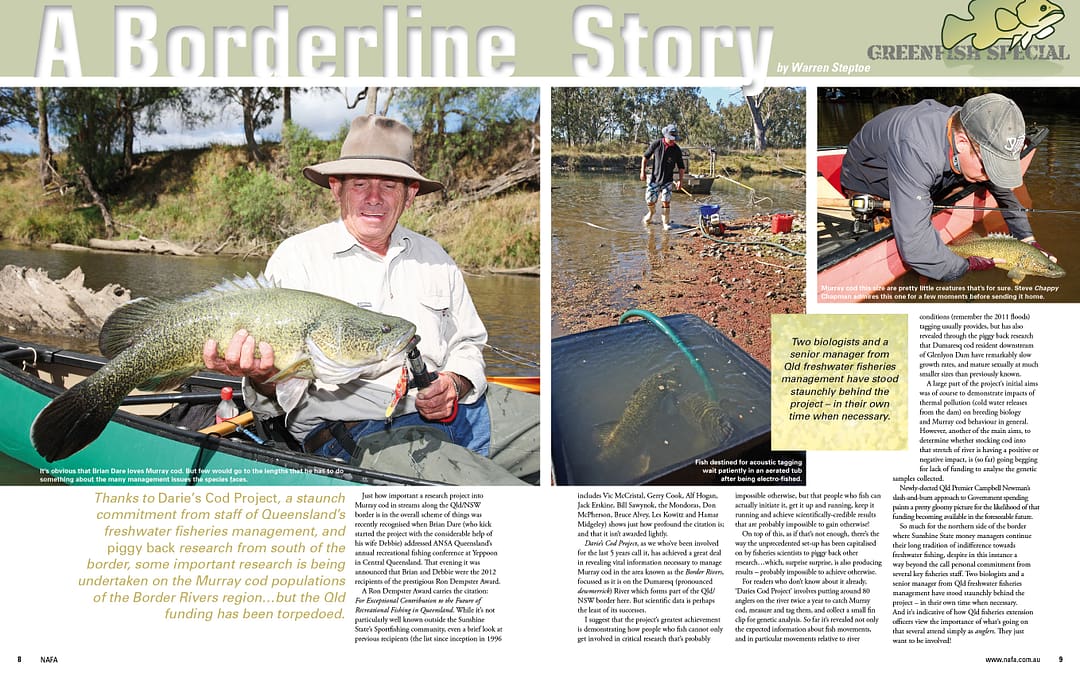“A Borderline Story”… a scientific layout.