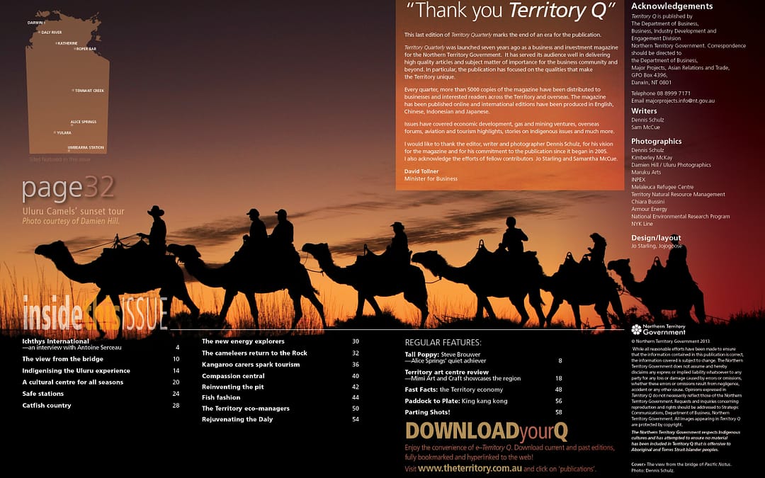 “Thank you and Good-bye, Territory Q”
